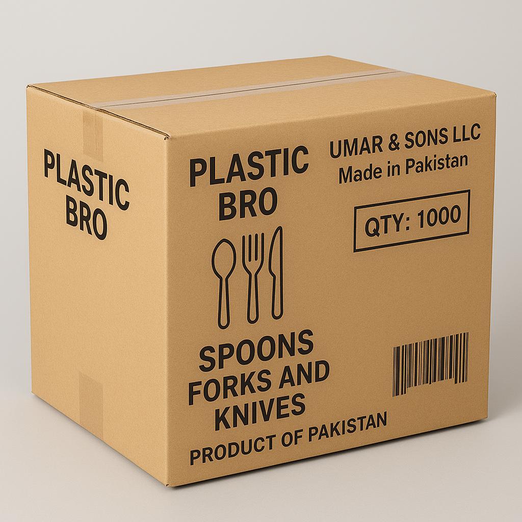 B2B Plastic Bro™ Knives (Box of 2000 pcs)